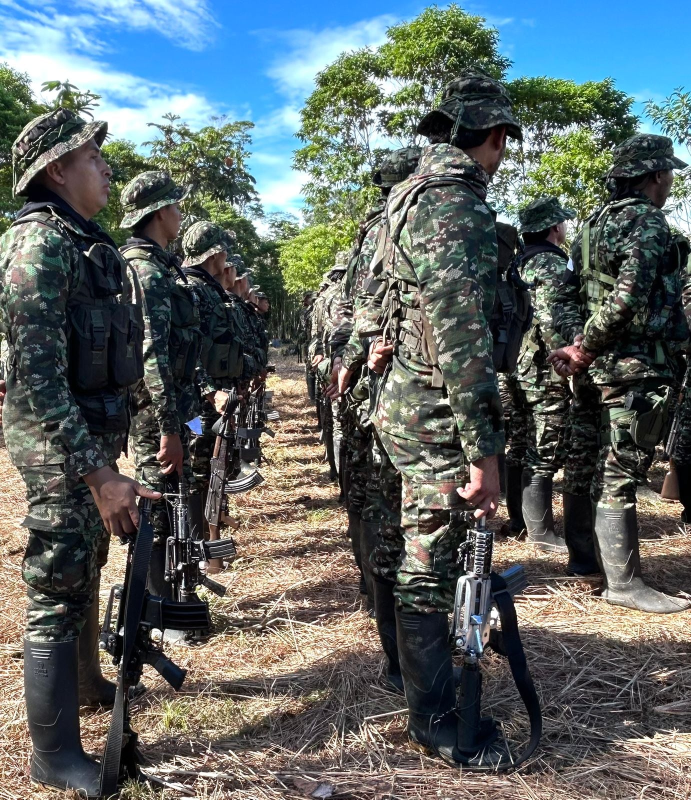 La Paz Total sumó un nuevo paso en el sur del país con el traslado de la disidencia Cneb a una zona de preconcentración en Valle del Guamuez - crédito Consejería de Paz