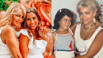 Gisela Valcárcel y Ethel Pozo.