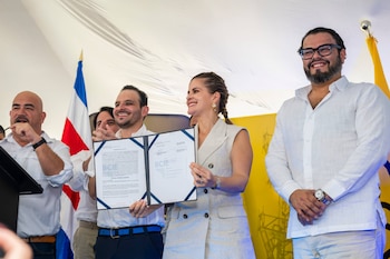 El proyecto, con un costo de USD 400 millones financiados íntegramente por el BCIE, añadirá 200 megavatios al sistema eléctrico nacional. Foto cortesía.