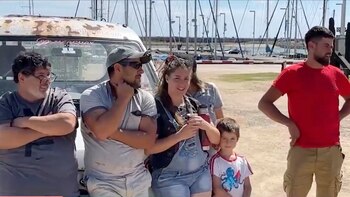 El pescador Matías Pereyra tuvo