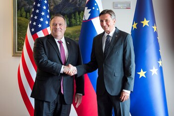 Mike Pompeo y el presidente
