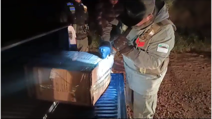 Detuvieron a un gendarme con más de 300 kilos de cocaína en Salta: había intentado fugarse de un control sorpresa de la misma fuerza