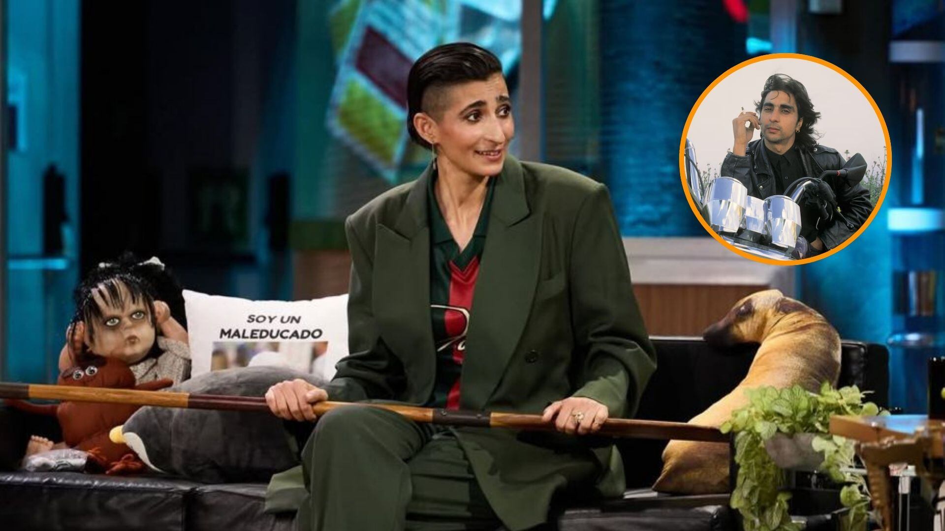 Alba Flores, hija de Antonio Flores, acude al programa de David Broncano en RTVE para hablar sobre el documental a su padre,