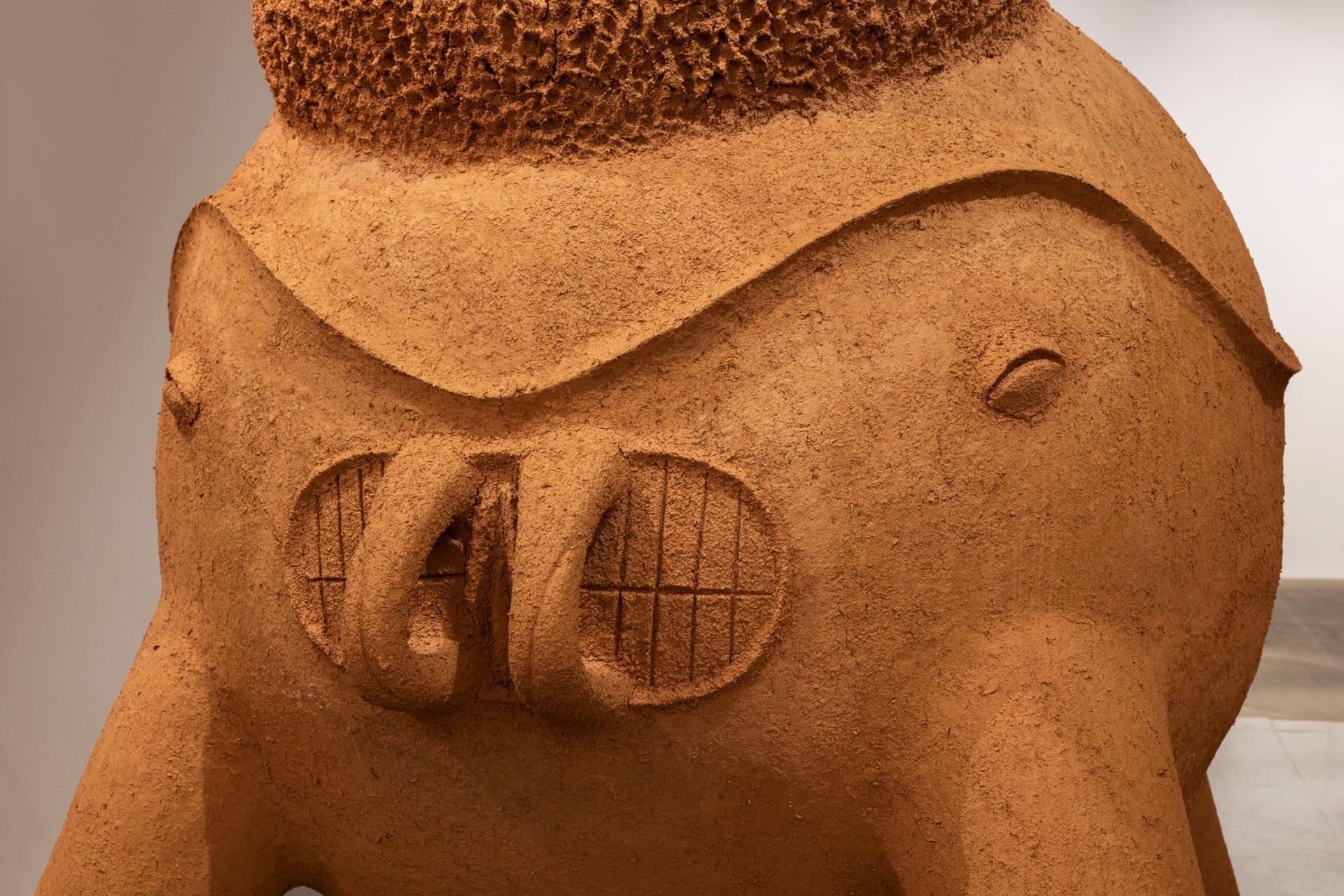 Las expresivas escultura de Gabriel Chaile.