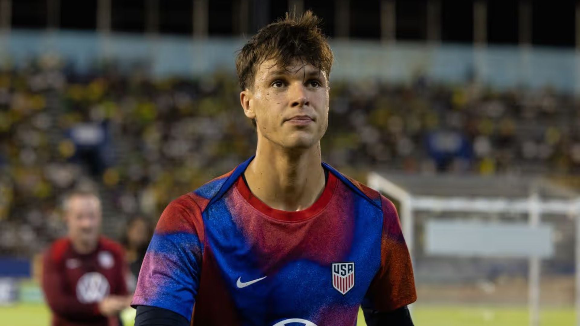 Diego Kochen se ha decidido por defender el escudo de Estados Unidos, ignorando cualquier posibilidad de Perú. - Crédito: AFP