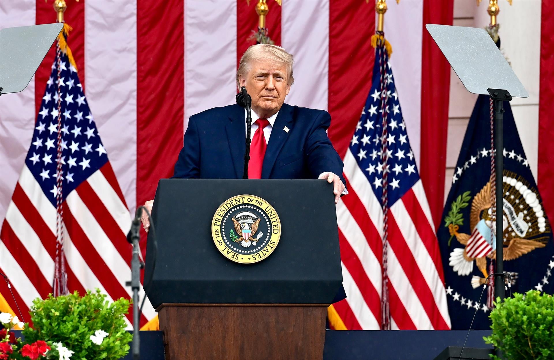 El presidente de EEUU, Donald Trump