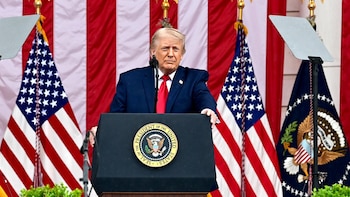 Trump arremete contra los medios y dice que incluso si Irán firmase la rendición hablarían de su "victoria"