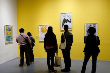 Uno de los núcleos de la exposición reúne trabajos de artistas invitados de distintos países. (Foto: Facebook/Museo Nacional de la Estampa MX)