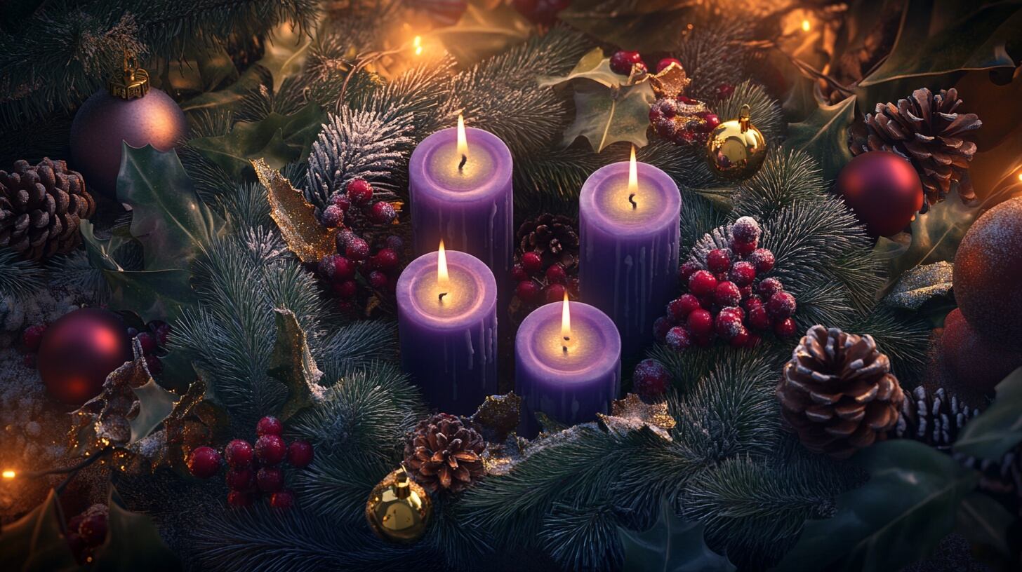 La corona de Adviento suele colocarse en muchos hogares como parte de la preparación para la Navidad. (Imagen Ilustrativa Infobae)