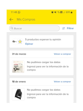 Muchos usuarios tampoco pudieron realizar