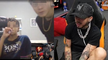 Westcol criticó video de dos menores fumando marihuana en un ‘stream’ y celebró el castigo de un padre: “Parece un feto todavía”