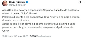 El comentarista de TUDN destacó la calidad humana del expresidente de Cruz Azul pese a las controversias que marcaron sus últimos años.
