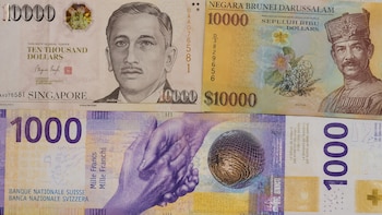 Cuáles es el billete más valioso del mundo: los gemelos al tope del podio y el preferido como reserva de valor