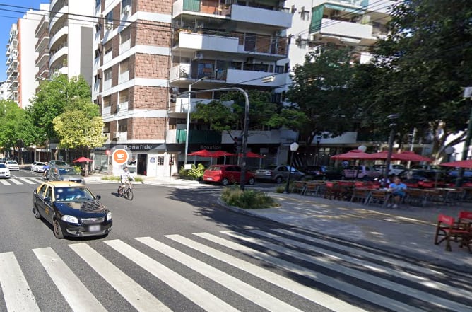 La esquina de Castro y San Juan, donde ocurrió el hecho (Google Street View)
