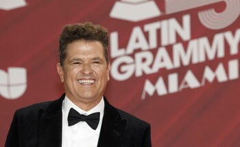 Carlos Vives en los Grammy.