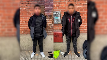 Detuvieron a dos motochorros peruanos en el barrio de Palermo: uno de ellos tiene 20 antecedentes