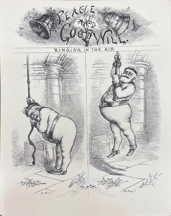 Ilustradores como Thomas Nast fijaron