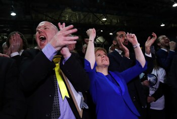 La líder escocesa Nicola Sturgeon