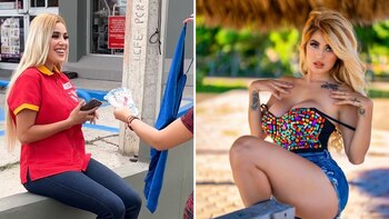 Cajera del Oxxo cumple reto: