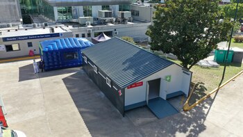 Los hospitales en ejecución para