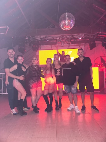 Los organizadores de la fiesta que cada vez convoca a una mayor cantidad de personas