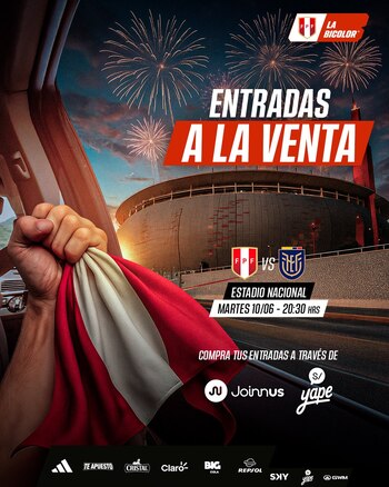 Perú vs Ecuador: partido por