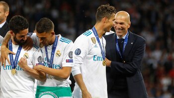 Cristiano Ronaldo y Zinedine Zidane
