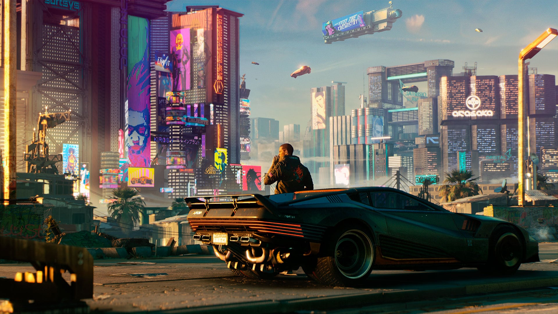 Imagen del videojuego Cyberpunk 2077 creado por CD Projekt RED