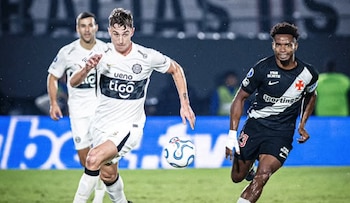 Vasco Da Gama, con los colombianos Carlos Gómez y Carlos Cuesta en cancha, gana 2-1 ante Olimpia - crédito Olimpia