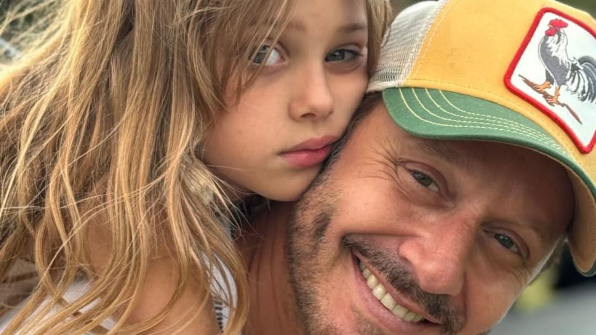 En plenas vacaciones en las playas uruguayas, el actor chileno mostró la actividad que decidió emprender su hija pequeña (Instagram)