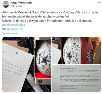El también periodista compartió los