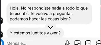 Los supuestos chats de Mauro