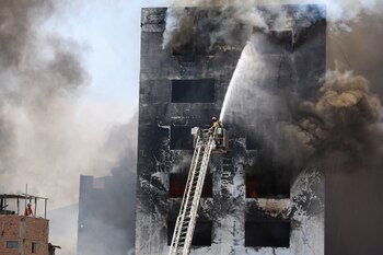 Los ministros de Defensa y