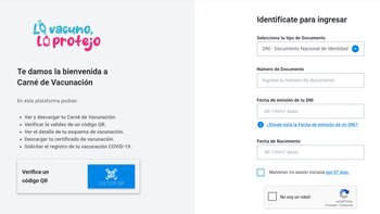 Carné de Vacunación del Minsa