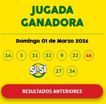 La Tinka: números ganadores del