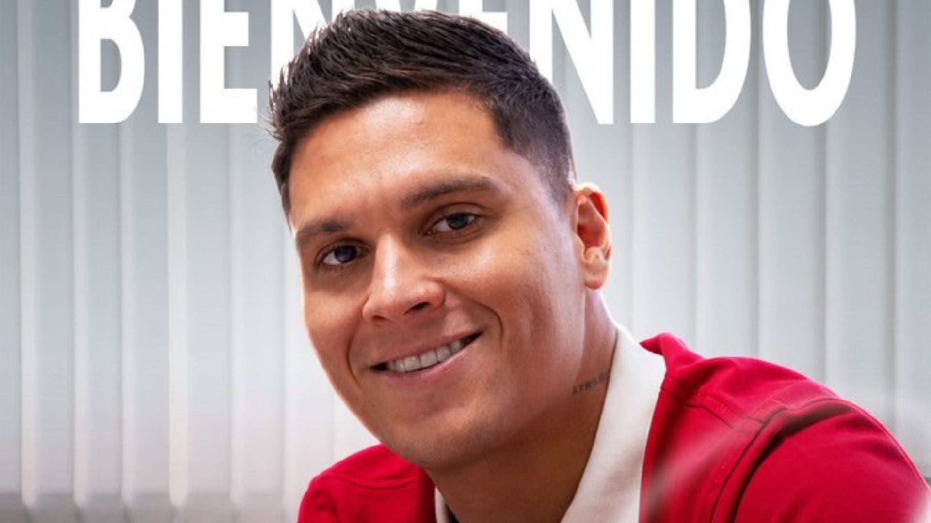 Con esta foto, fue anunciado Juan Fernando Quintero como nuevo jugador del Deportivo Independiente Medellín - crédito DIM