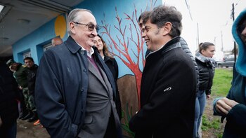Kicillof y el intendente de
