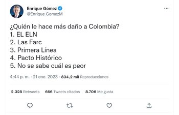 Agarrón en Twitter entre Roy