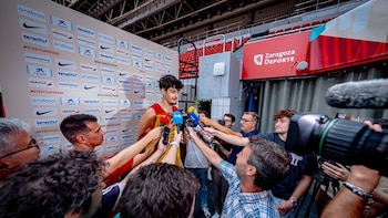 Aday Mara: "Muy feliz de debutar con la selección y hacerlo en casa"
