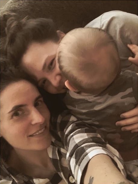Joy Huerta y Diana Atri iniciaron su relación en 2012 y son madres de dos hijos.(IG: dianaatrim)