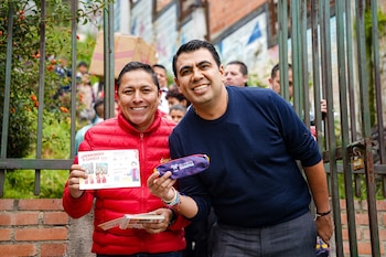 Algunas personas defendieron el actuar