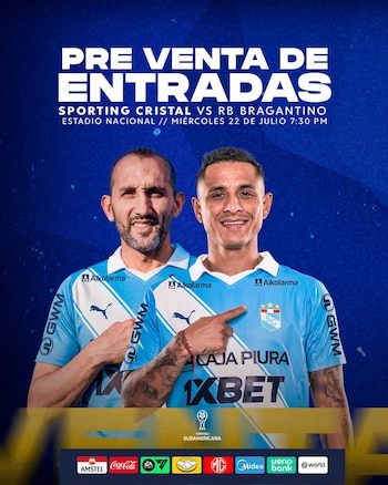Sporting Cristal recibirá a RB Bragantino por la ida de los 'play-offs' de la Copa Sudamericana. Crédito: Facebook Sporting Cristal.