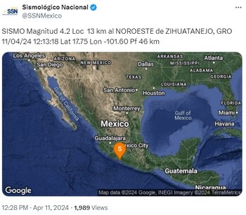 (X @SismologicoMX)