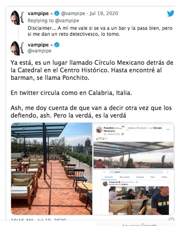 El influencer se pudo comunicar