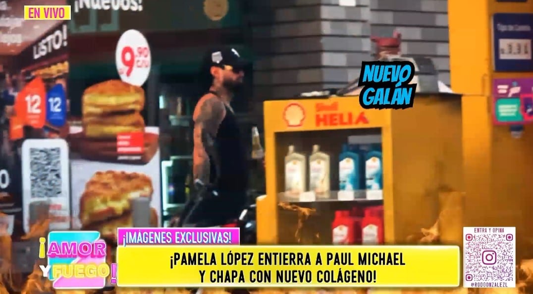 Pamela López y Franco Portales: captan discusión durante su cita y luego terminan a los besos. Captura: Amor y fuego.