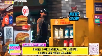 Pamela López y Franco Portales: captan discusión durante su cita y luego terminan a los besos. Captura: Amor y fuego.