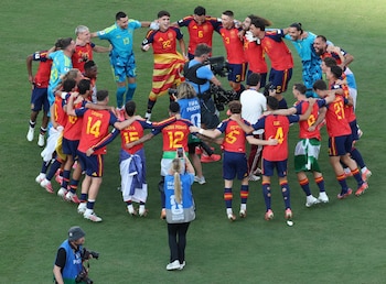 Final Copa Mundial de la FIFA 2026 – Argentina Vs España Festejos España