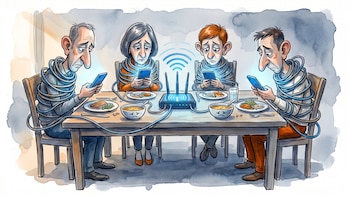 La era digital y el declive de la conexión humana: consecuencias de la presencia tecnológica en la vida social