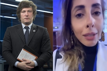 Javier Milei: Alia Bustamante descargó