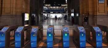 El paro de trenes, una